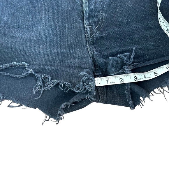 Levi's 501 Cut Off Black Denim Shorts - Picture 14 of 14